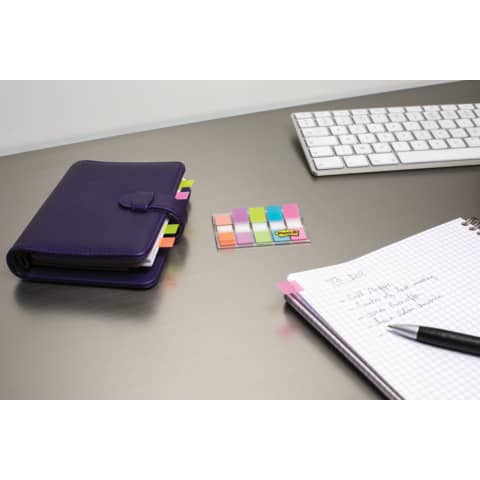 Segnapagina remov. Post-it® Index Mini + dispenser colori assortiti 5 blocchetti da 20 - 683-5CB2-EU